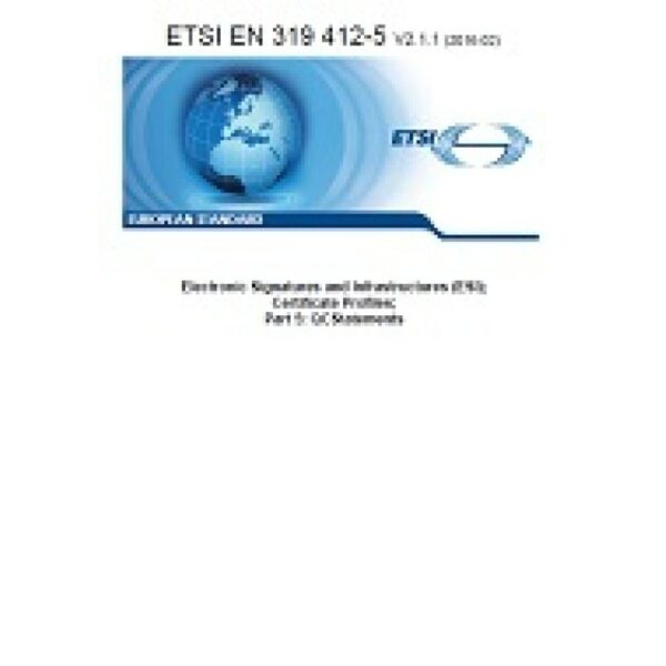 ETSI EN 319 412-5