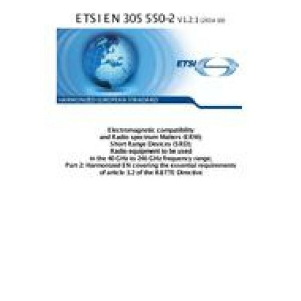 ETSI EN 305 550-2