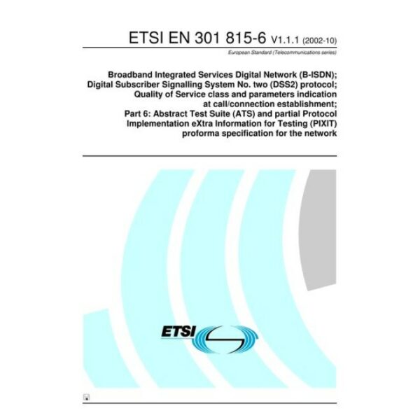 ETSI EN 301 815-6