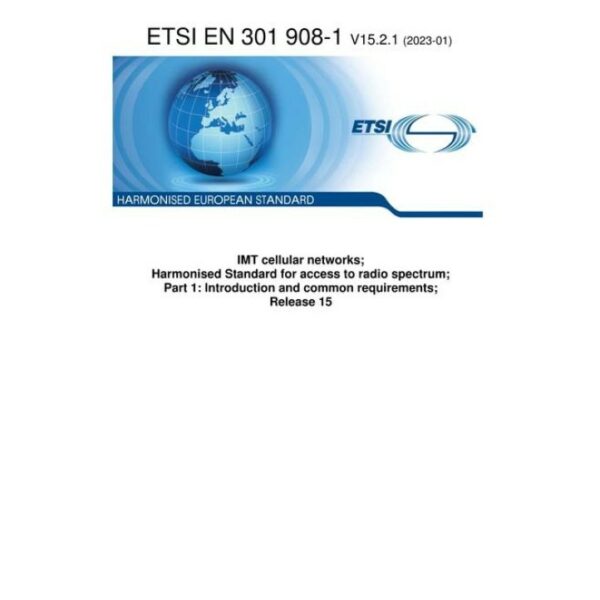 ETSI EN 301 908-1