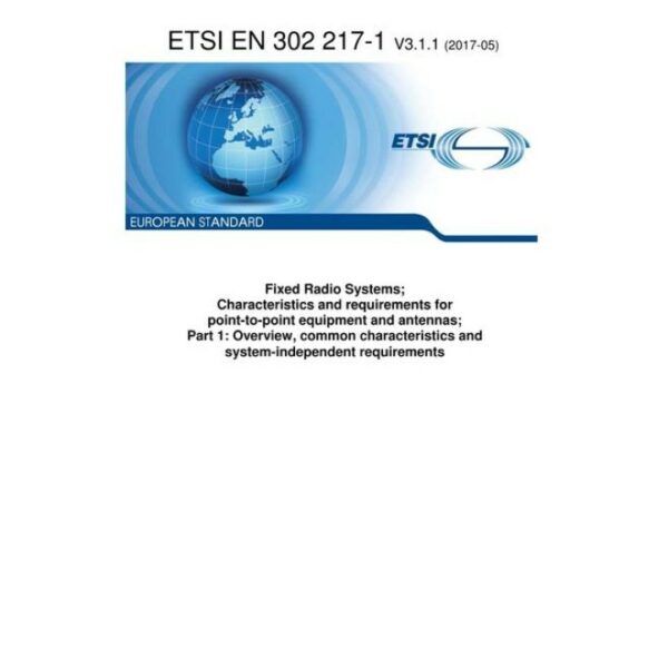 ETSI EN 302 217-1