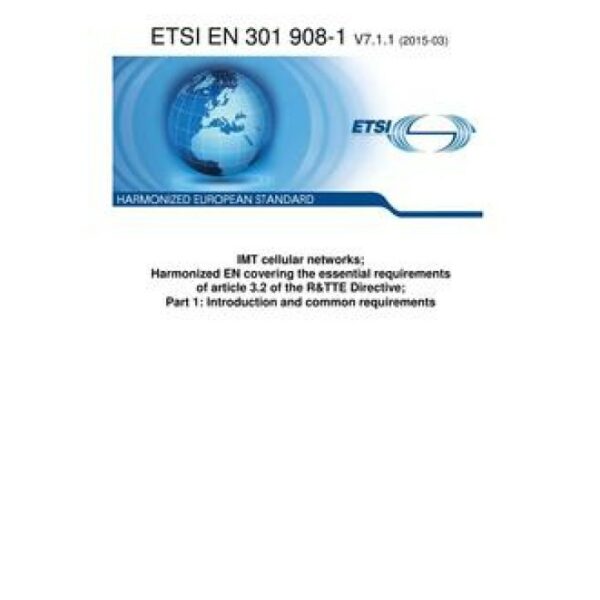 ETSI EN 301 908-1