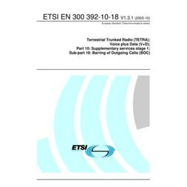 ETSI EN 300 392-10-18