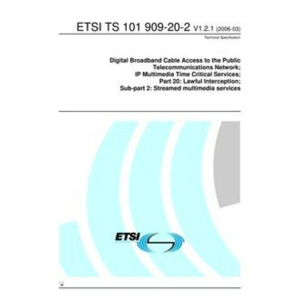 ETSI EG 201 730-1