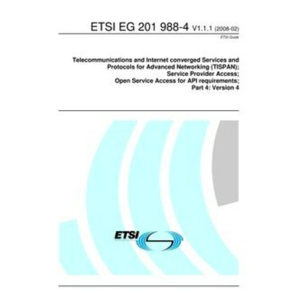 ETSI EG 201 988-4