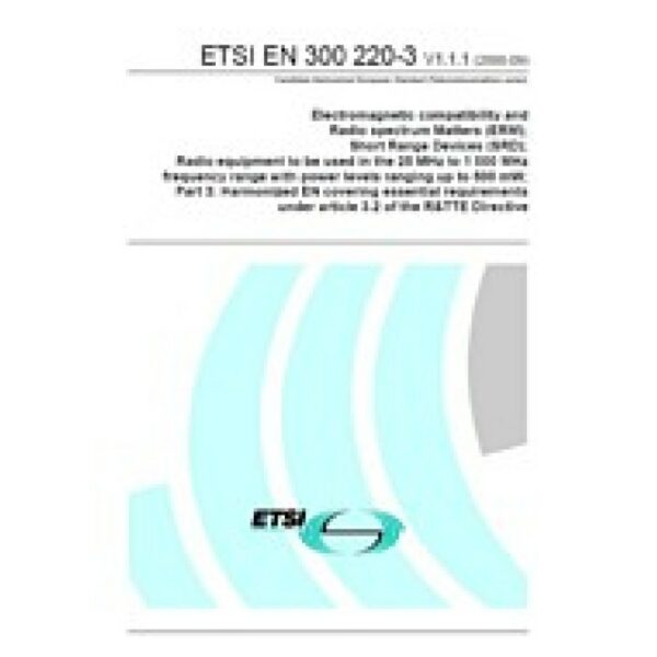 ETSI EN 300 220-3