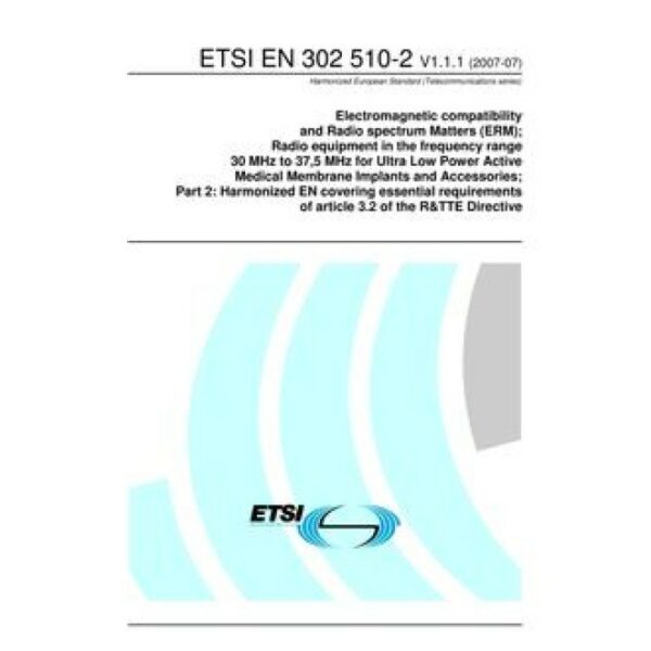 ETSI EN 302 510-2