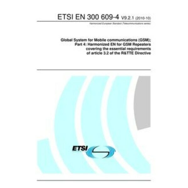 ETSI EN 300 609-4