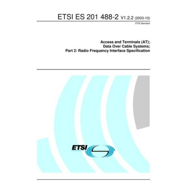 ETSI ES 201 488-2