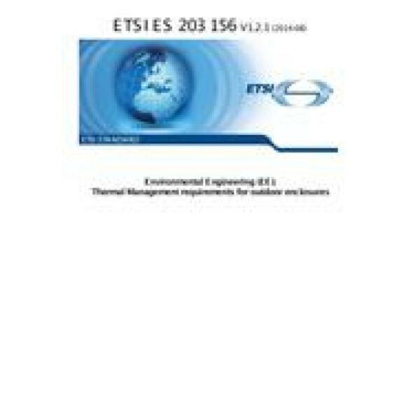 ETSI ES 203 156