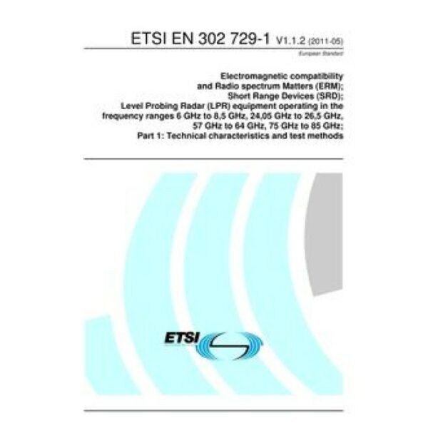 ETSI EN 302 729-1