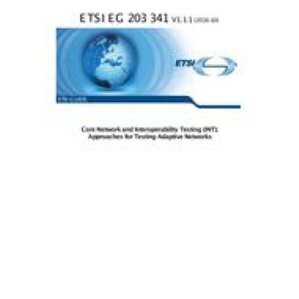 ETSI EG 203 341