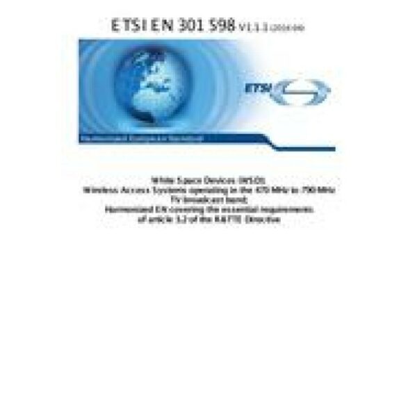 ETSI EN 301 598