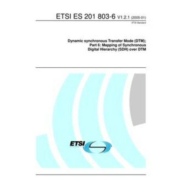 ETSI ES 201 803-6