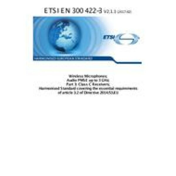 ETSI EN 300 422-3