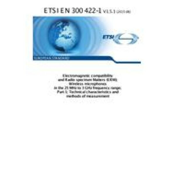 ETSI EN 300 422-1