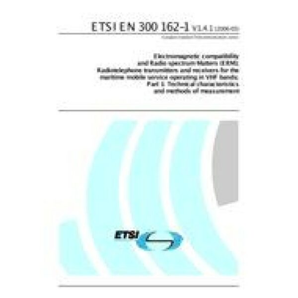 ETSI EN 300 162-1