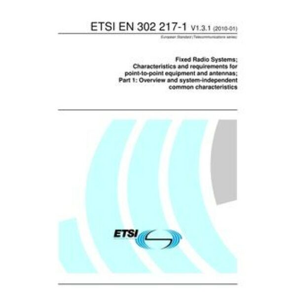 ETSI EN 302 217-1