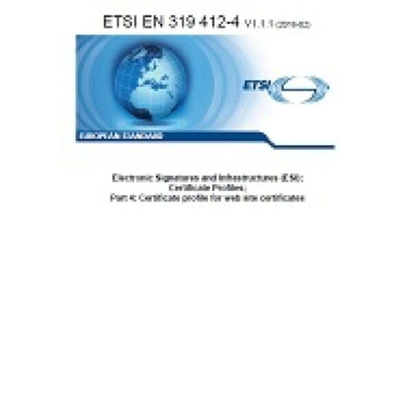 ETSI EN 319 412-4