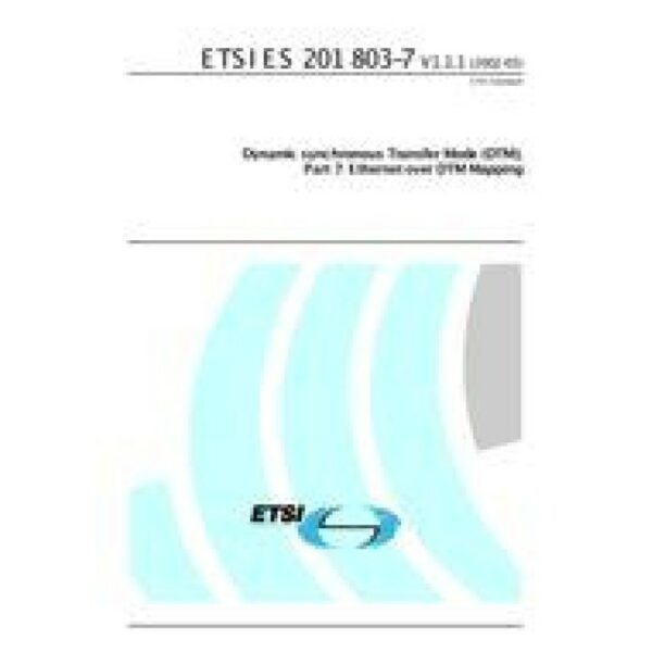 ETSI ES 201 803-7