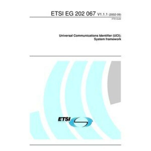 ETSI EG 202 067