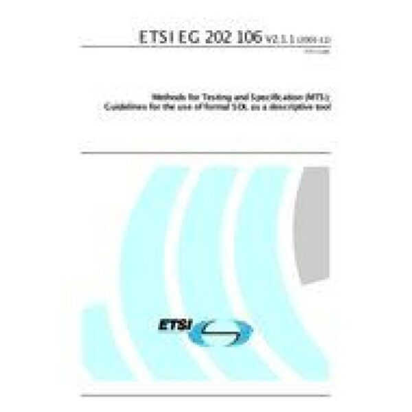 ETSI EG 202 106