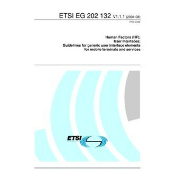 ETSI EG 202 132