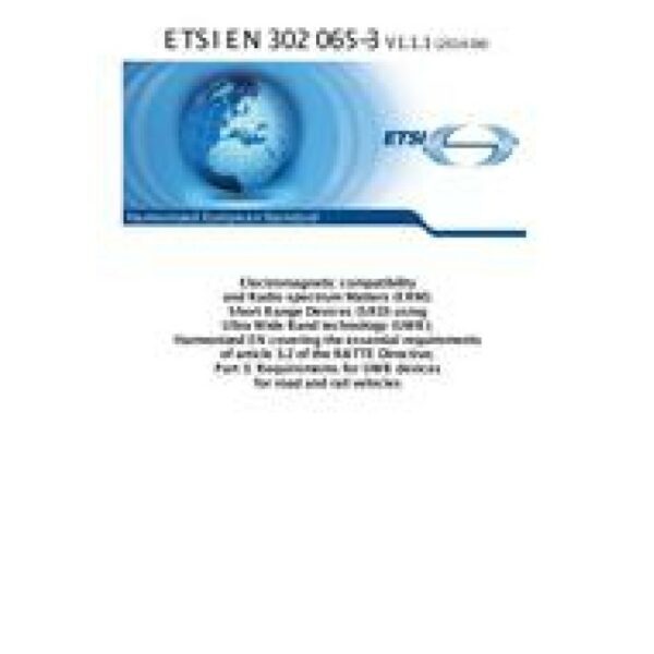 ETSI EN 302 065-3