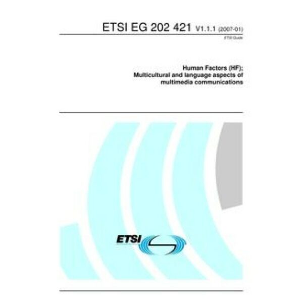 ETSI EG 202 421