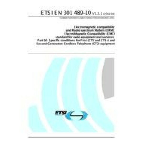 ETSI EN 301 489-10