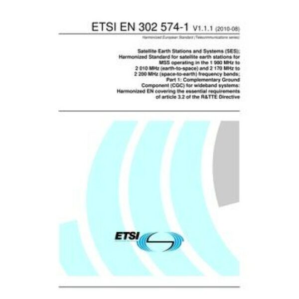 ETSI EN 302 574-1