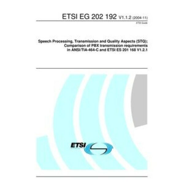 ETSI EG 202 192