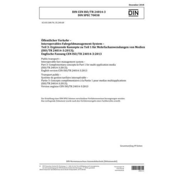 DIN CEN ISO/TR 24014-3