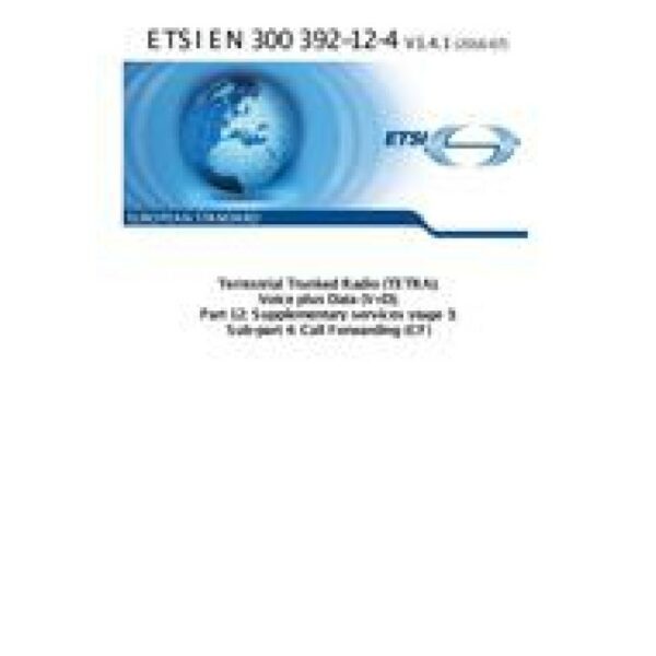 ETSI EN 300 392-12-4