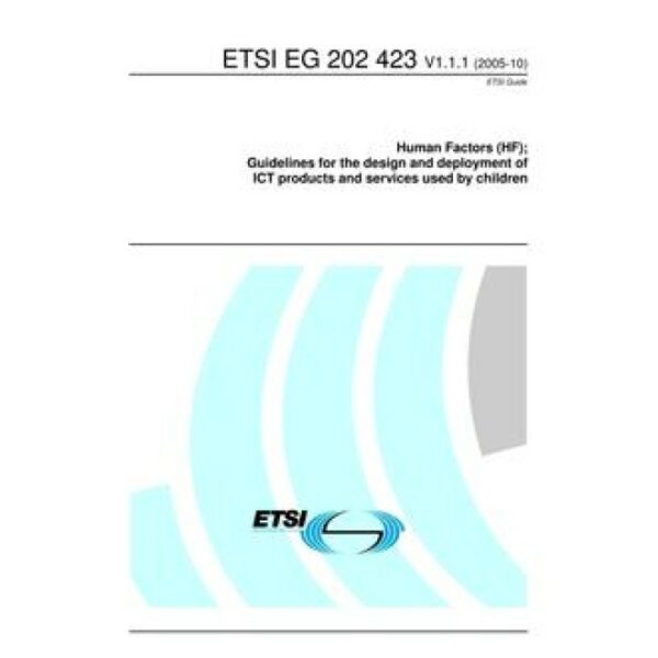 ETSI EG 202 423