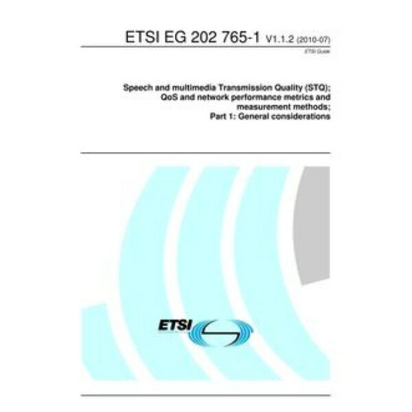 ETSI EG 202 765-1