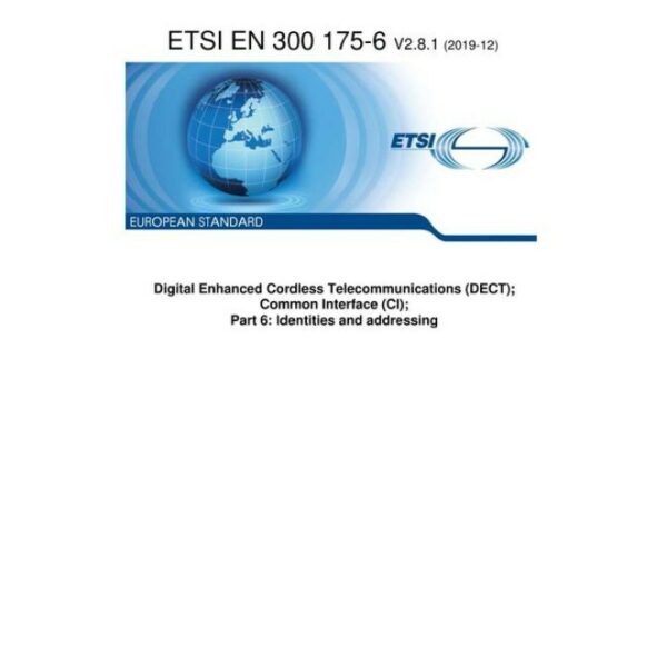 ETSI EN 300 175-6