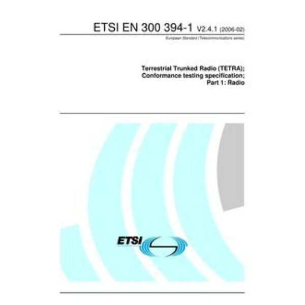 ETSI EN 300 394-1