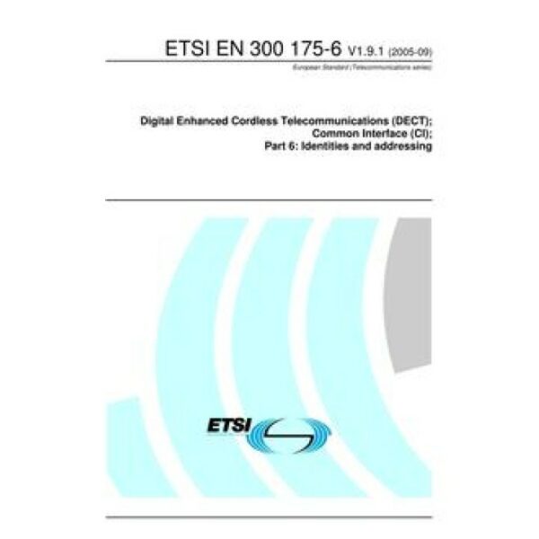 ETSI EN 300 175-6