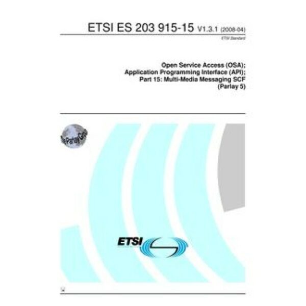 ETSI ES 203 915-15