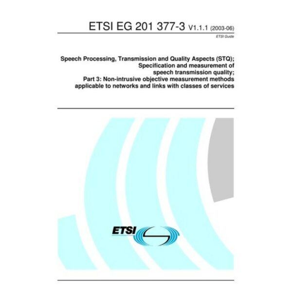 ETSI EG 201 377-3