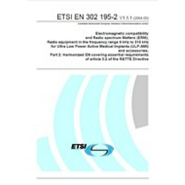 ETSI EN 302 195-2