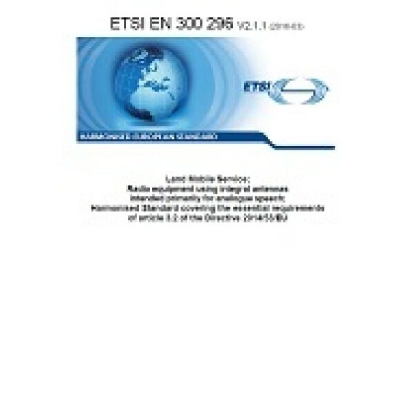 ETSI EN 300 296