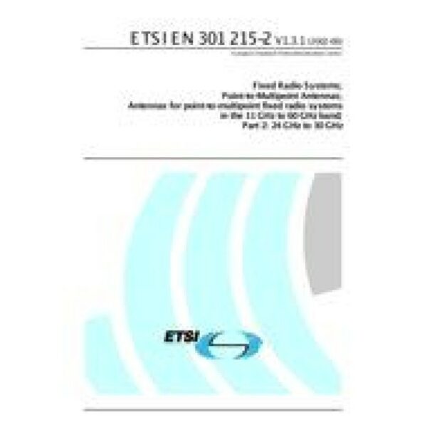 ETSI EN 301 215-2