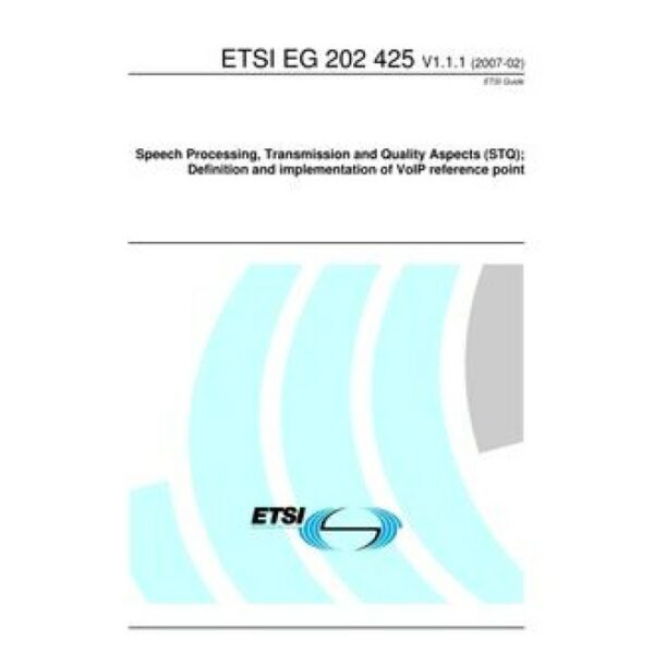 ETSI EG 202 425