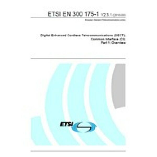 ETSI EN 300 175-1