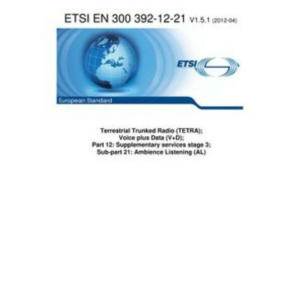 ETSI EN 300 392-12-21