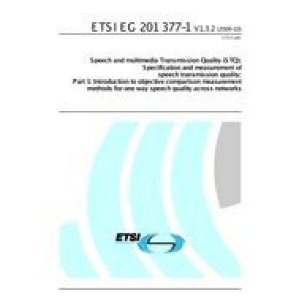 ETSI EG 201 377-1