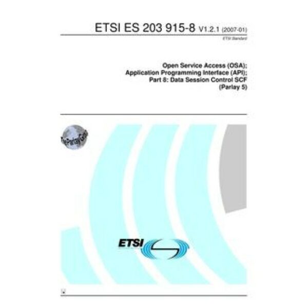 ETSI ES 203 915-8