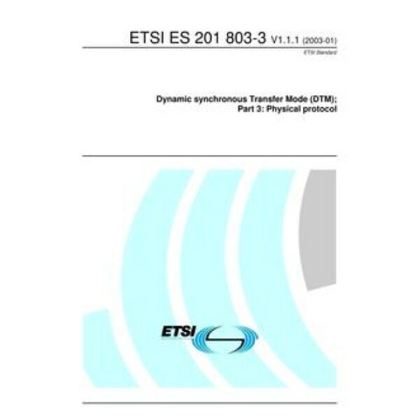 ETSI ES 201 803-3